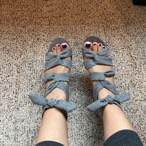 Stiletto strappy sandals